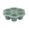 Beaba Multi-purpose silicone 6*90ml - Sage Green - Dezine Kids