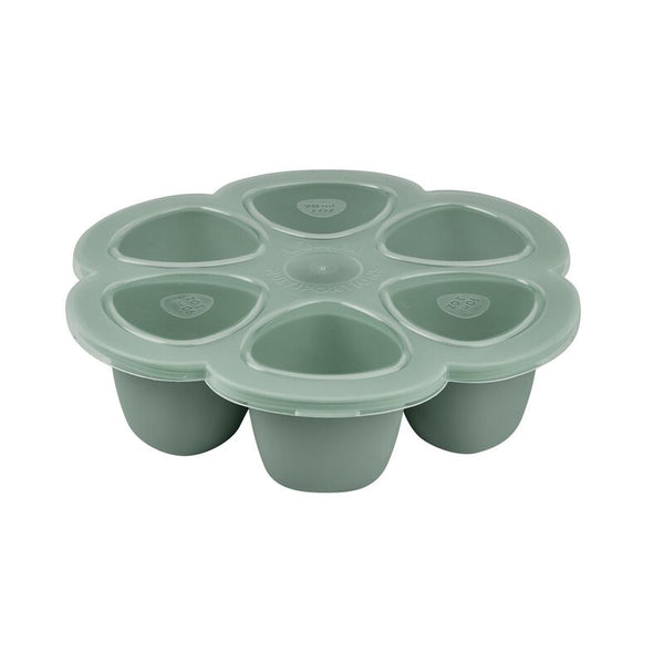 Beaba Multi-purpose silicone 6*90ml - Sage Green - Dezine Kids