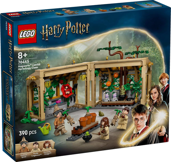 Lego Harry Potter Hogwarts Castle: Herbology Class, Wizard Gift Building Blocks Toys