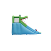 Happy Hop Crocodile Inflatable Water Slide