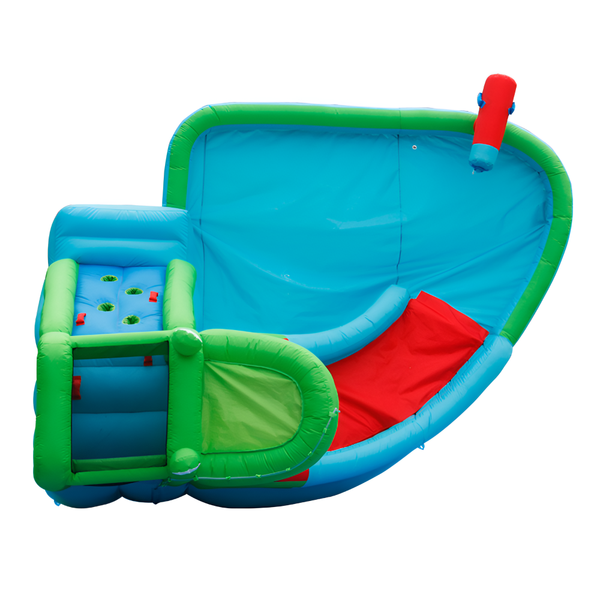 Happy Hop Crocodile Inflatable Water Slide
