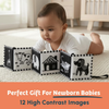 Curious Cub High Contrast Cloth Book for Babies - Dezine Kids