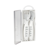 Beaba 2nd Stage Ergonomic Cutlery Set 2 Pieces - Light Mist