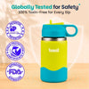 Basil Insulated Stainless steel Sipper with Loop Handle- Lagoon