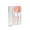 Beaba 2nd Stage Ergonomic Cutlery Set 2 Pieces - Vintage Pink