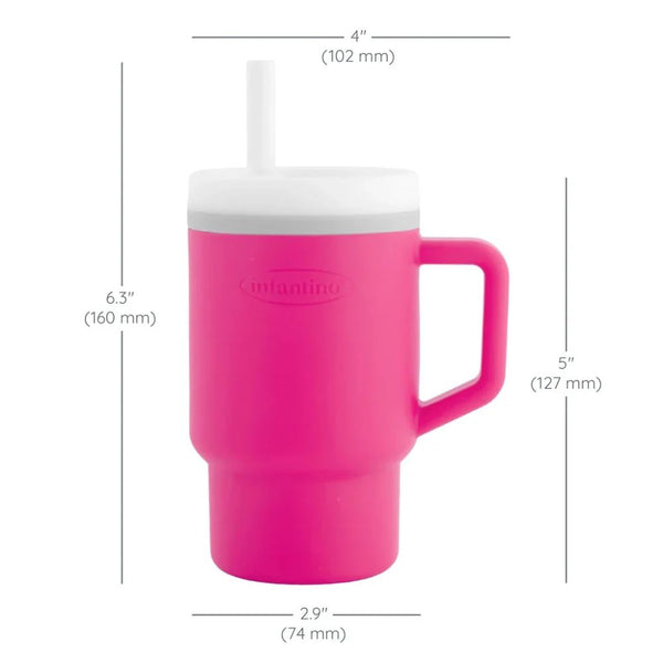 Infantino My 1st Tumbler Silicone 260ml - Bubble - Dezine Kids