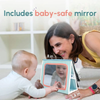 Curious Cub Learning Tummy Time Book & Mirror - Dezine Kids