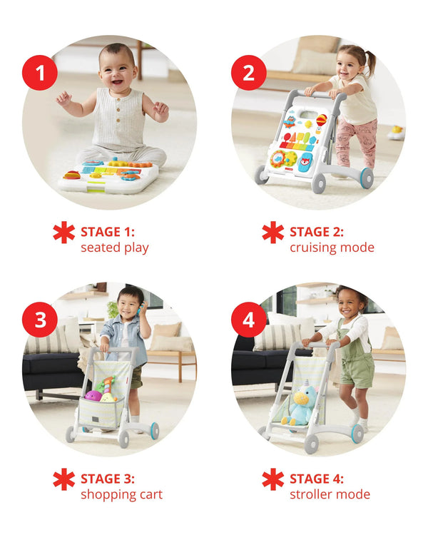 Explore & More 4-In-1 Grow Along Activity Walker Baby Toy - Dezine Kids