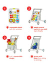 Explore & More 4-In-1 Grow Along Activity Walker Baby Toy - Dezine Kids