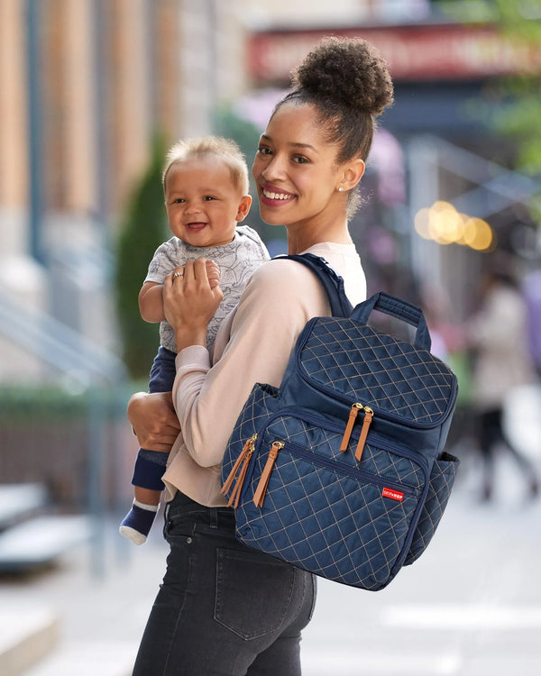 Forma Backpack Diaper Bag - Navy