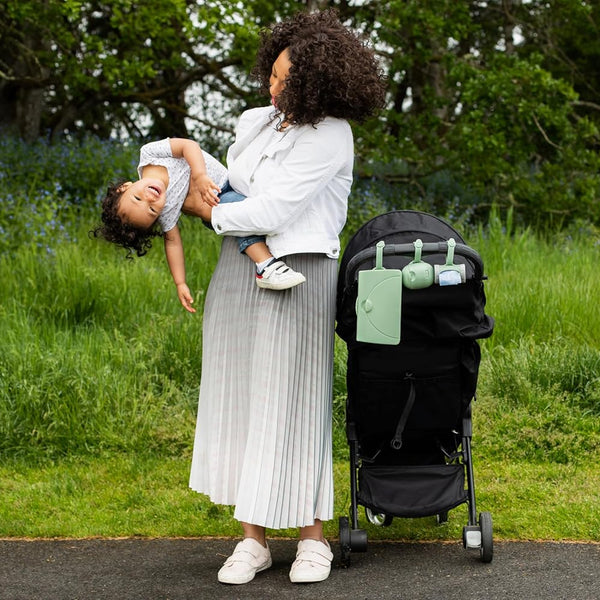Ubbi On The Go Baby Wipes Dispenser - Sage