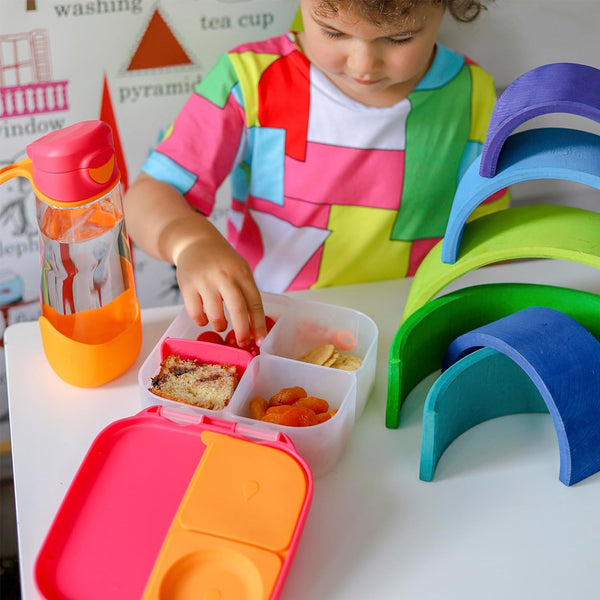 B.Box Mini Lunch Box - Strawberry Shake Pink Orange