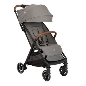 Joie Pact Pro Cabin Friendly Stroller, Birth to 22 kg or 4 Years - Pebble