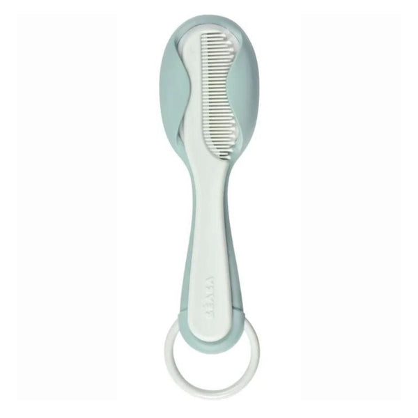 Baby Brush and Comb Set - Green Blue