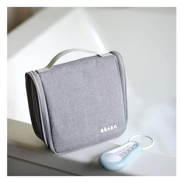 Beaba Grooming Kit - Hanging Toiletry Pouch with 9 Accessories - Blue - Dezine Kids