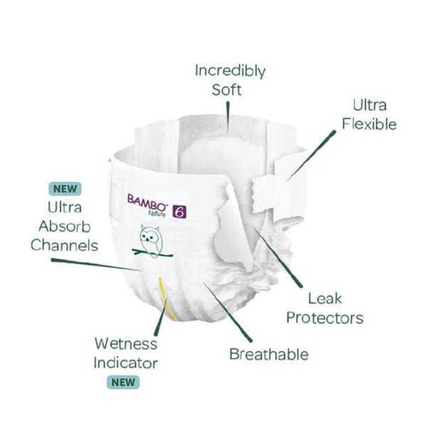 Tape Style Diapers Size 6, XXL Size (16+ Kgs) 40pcs