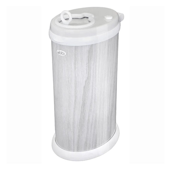 Ubbi Diaper Pail - Grey Wood