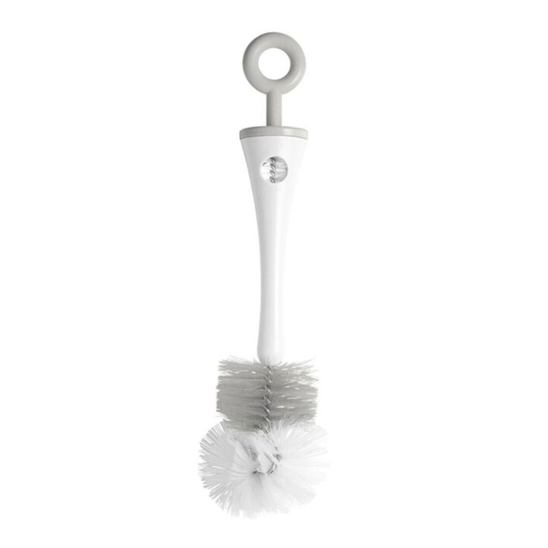 Beaba 2 in 1 Baby Bottle Brush - Grey - Dezine Kids