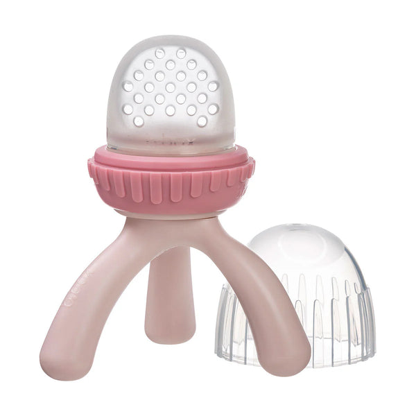 B.Box Silicone Fresh Food Feeder - Blush Pink