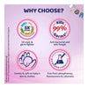 Baby Laundry Detergent Delicate Flowers 1L 0M+ - Dezine Kids