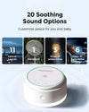 Momcozy Portable Baby Sound Machine, Long Battery Life - Cold Light