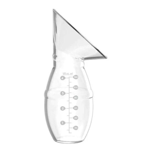 Silicone One-Piece Breast Pump With Options+ Anti-Colic Bottle And Travel Bag