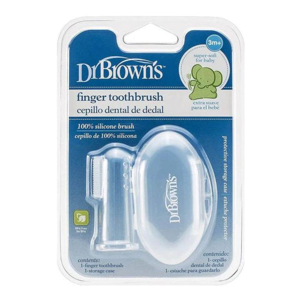 Silicone Finger Toothbrush With Case