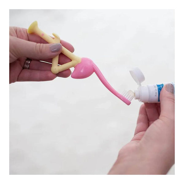 Toddler Toothbrush - Pink Flamingo