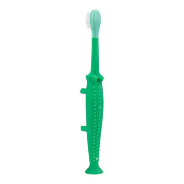 Toddler Toothbrush-Green Crocodile