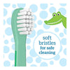 Toddler Toothbrush-Green Crocodile