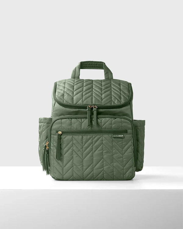 Forma Backpack Diaper Bag - Dark Sage