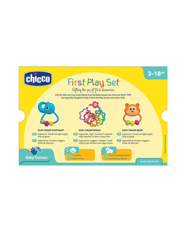 First Play Set Rattle Toy-Gift For Baby Shower & Baby Birthday - Dezine Kids