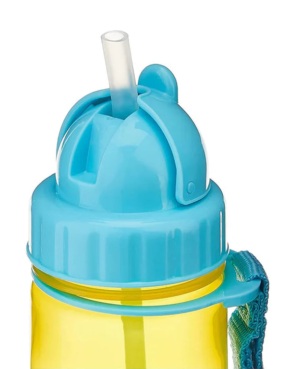 Zoo Straw Sipper-Handy Grab Strap-Giraffe-390 ml - Dezine Kids