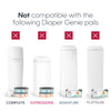 Diaper Genie Square Refill Holds Upto 270 Newborn Sized Diapers