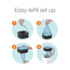 Diaper Genie Jumbo Square Refill Holds Upto 810 Newborn Sized Diapers