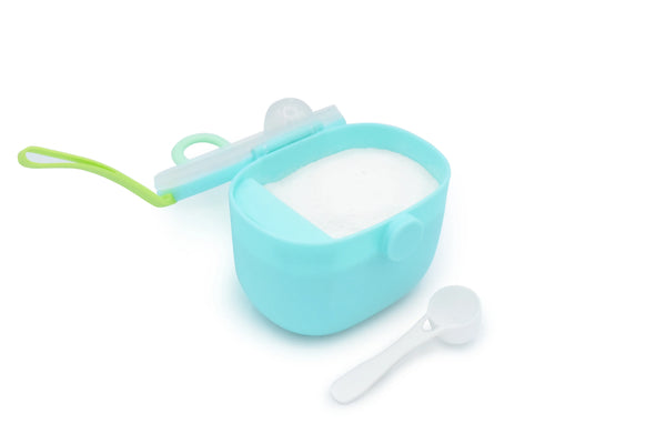 Melii Baby Formula Storage Container with Integrated Scoop - Blue - Dezine Kids