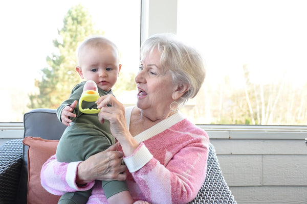 Silicone Duck Fresh Food Feeder and Teether - 1 Pack