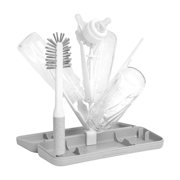On-The-Go Bottle Drying Rack- Grey - Dezine Kids