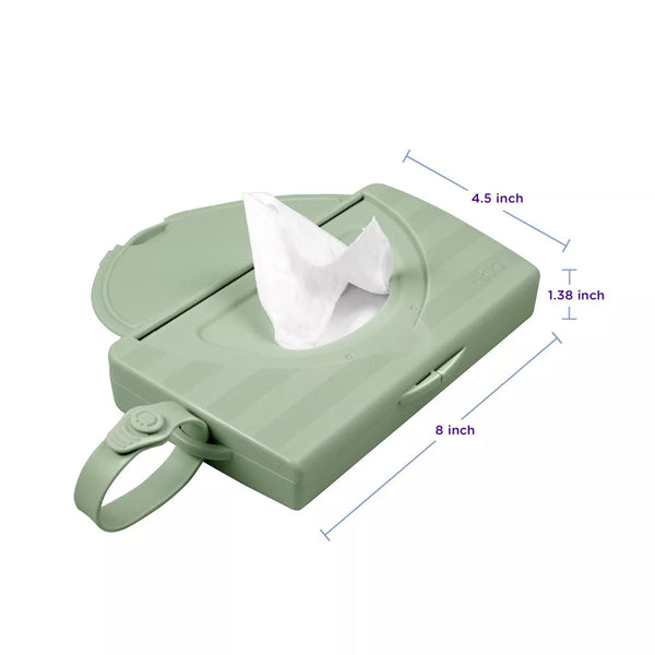 Ubbi On-The-Go Baby Wipes Dispenser - Sage - Dezine Kids