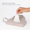 Ubbi On-The-Go Baby Wipes Dispenser - Taupe - Dezine Kids