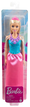 Barbie Dreamtopia Princess Blonde Doll Wearing Pink Skirt, Shoes and Tiara for Kids - Dezine Kids