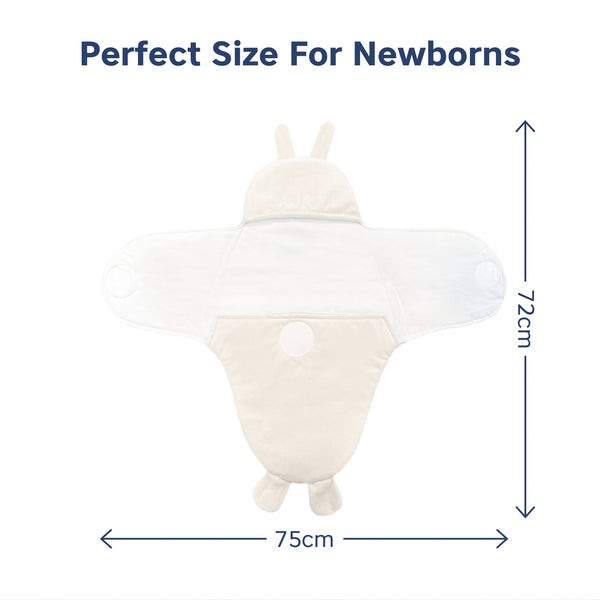 Hopop Baby Soft Fleece Hooded Wrapper Blanket - Dezine Kids
