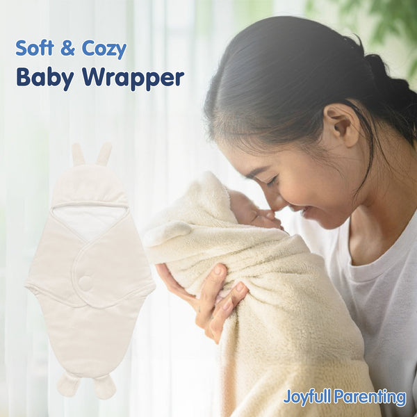 Hopop Baby Soft Fleece Hooded Wrapper Blanket - Dezine Kids