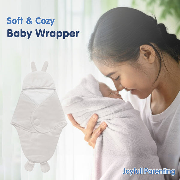 Hopop Baby Soft Fleece Hooded Wrapper Blanket - Dezine Kids