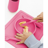 Happy Utensils for Toddlers(Spoon, Fork & Knife) - Pink