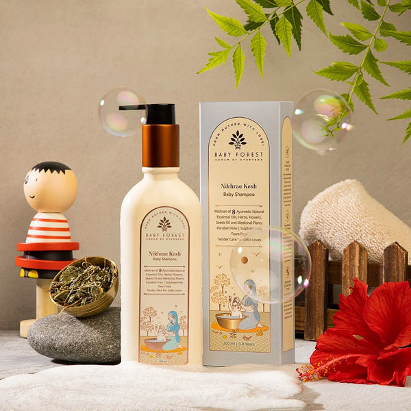 Baby Forset Nikhrae Kesh Baby Shampoo 200Ml - dezinekids.com