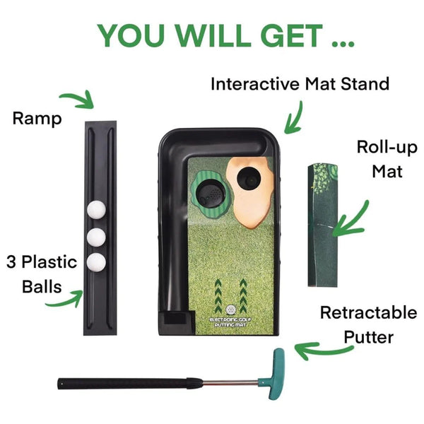 Innov8 Electronic Golf Putting Mat - Dezine Kids