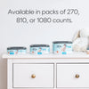 Diaper Genie Jumbo Square Refill Holds Upto 810 Newborn Sized Diapers