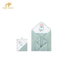 Bebe Favour Baby Hooded Towel- Sea Green