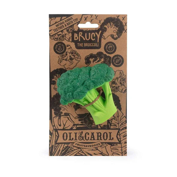 Brucy The Broccoli Teether - dezinekids.com